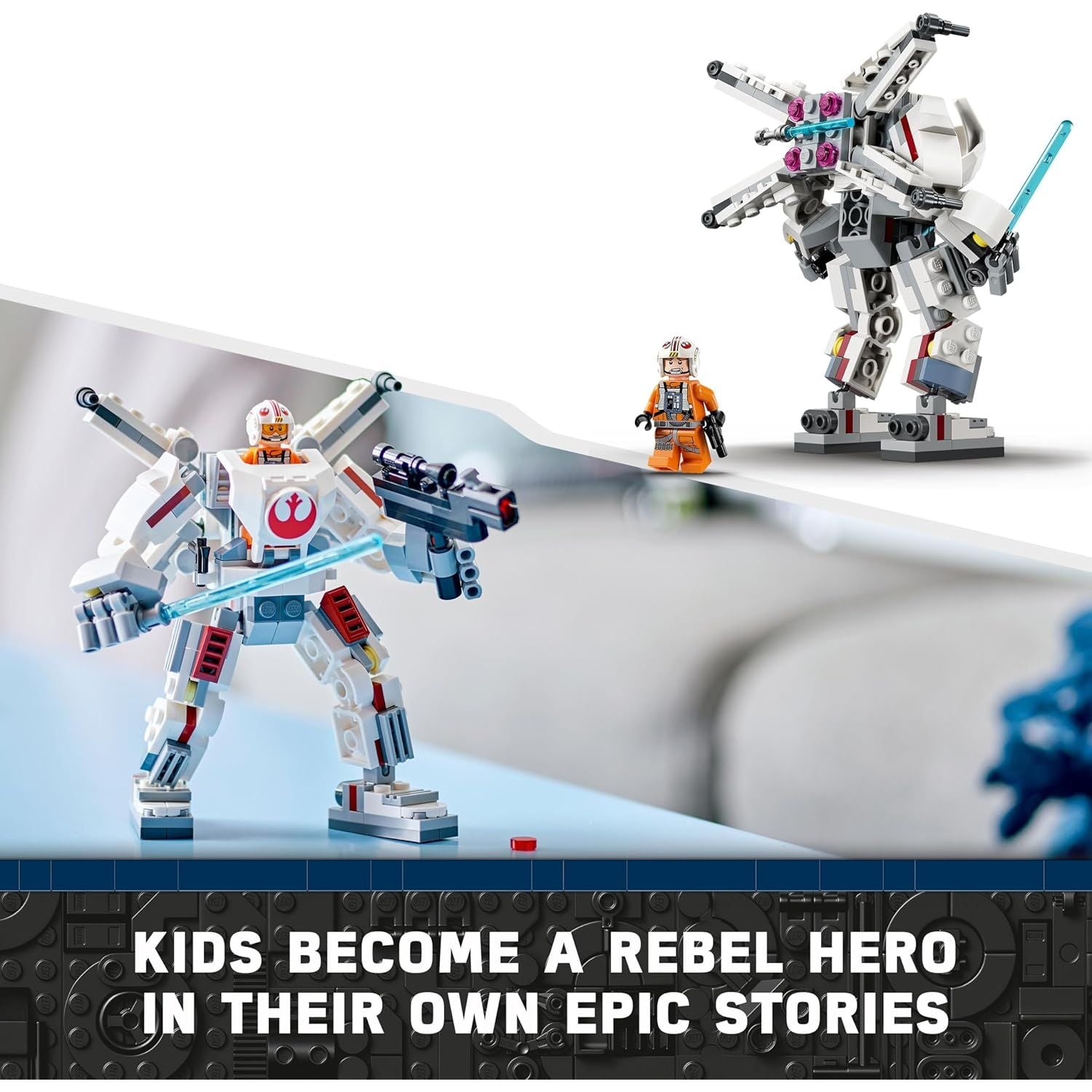 Buy LEGO,LEGO Star Wars Luke Skywalker X-Wing Mech (75390) – Collectible Building Toy with Minifigure – Ages 6+ - Gadcet UK | UK | London | Scotland | Wales| Near Me | Cheap | Pay In 3 | Building Toys